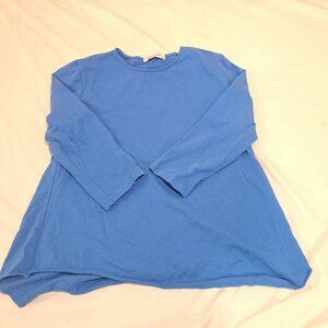 Teens Blue 3/4 Sleeve T-Shirt